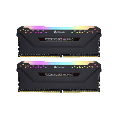 Corsair 16 GB (2x8GB) DDR4 2666 MHz Vengeance RGB Pro Black (CMW16GX4M2A2666C16)
