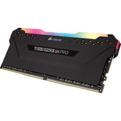 Corsair 16 GB (2x8GB) DDR4 2666 MHz Vengeance RGB Pro Black (CMW16GX4M2A2666C16)