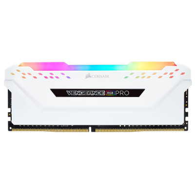 Corsair 16 GB (2x8GB) DDR4 3200 MHz Vengeance RGB Pro White (CMW16GX4M2C3200C16W)