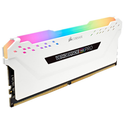 Corsair 16 GB (2x8GB) DDR4 3200 MHz Vengeance RGB Pro White (CMW16GX4M2C3200C16W)