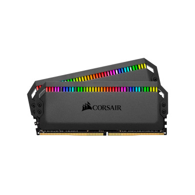 Corsair 16 GB (2x8GB) DDR4 3600 MHz Dominator Platinum RGB Black (CMT16GX4M2C3600C18)