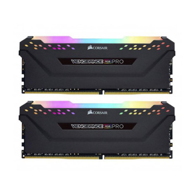 Corsair 16 GB (2x8GB) DDR4 3600 MHz Vengeance RGB Pro Black (CMW16GX4M2D3600C18)
