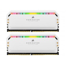 Corsair 16GB (2x8GB) 3200MHz CL16 Dominator White RGB (CMT16GX4M2C3200C16W)