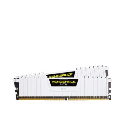 Corsair 16 GB (2x8GB) DDR4 3200 MHz Vengeance LPX White (CMK16GX4M2E3200C16W)