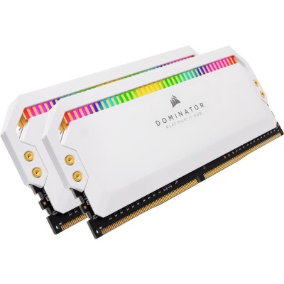 Corsair 16GB(2x8GB) 3600MHz CL18 Dominator Platinum Wh RGB (CMT16GX4M2C3600C18W)