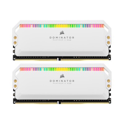 Corsair 16GB(2x8GB) 3600MHz CL18 Dominator Platinum Wh RGB (CMT16GX4M2C3600C18W)