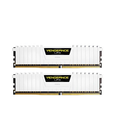 Corsair 32 GB (2x16GB) DDR4 3200 MHz Vengeance LPX White (CMK32GX4M2E3200C16W)