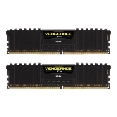 Corsair 32 GB (2x16GB) DDR4 3200 MHz Vengeance LPX Black (CMK32GX4M2E3200C16)