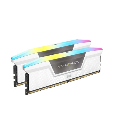 Corsair 32GB (2x16GB) 6000MHz CL36 Vengeance RGB Intel White (CMH32GX5M2E6000C36W)