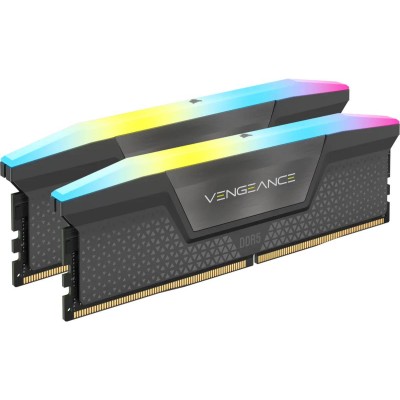 Corsair 32 GB (2x16GB) DDR5 6000 MHz Vengeance RGB AMD EXPO (CMH32GX5M2E6000Z36)