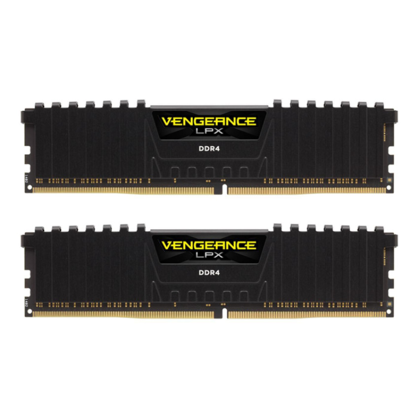 Corsair 8 GB (2x4GB) DDR4 3000 MHz Vengeance LPX Black