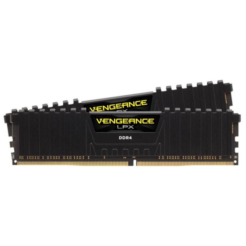 Corsair 8 GB (2x4GB) DDR4 3000 MHz Vengeance LPX Black