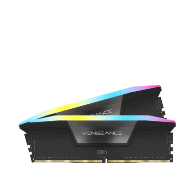 Corsair 96 GB (2x48GB) DDR5 5600 MHz Vengeance RGB Black (CMH96GX5M2B5600C40)