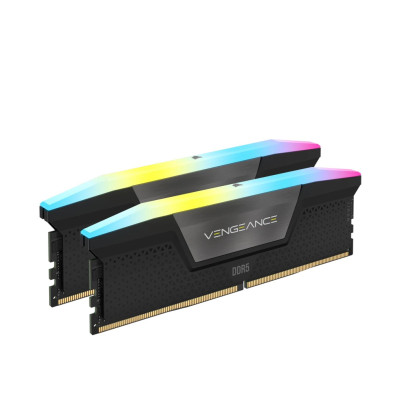 Corsair 96 GB (2x48GB) DDR5 5600 MHz Vengeance RGB Black (CMH96GX5M2B5600C40)