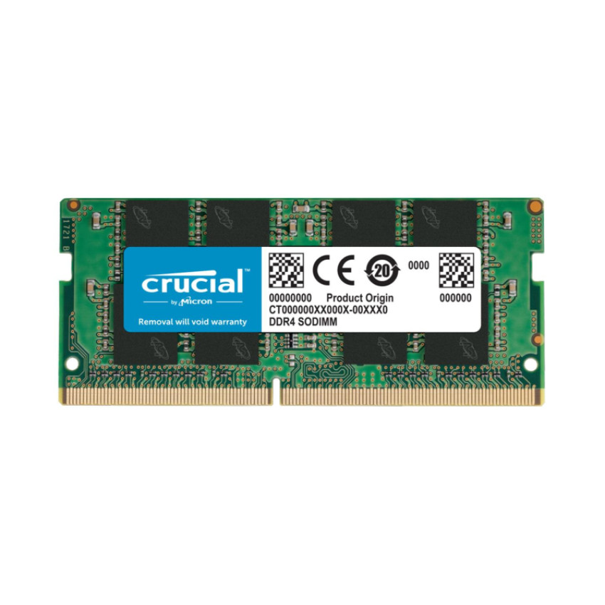 【ほぼ未使用】Crucial 32GB DDR4-2666 SODIMM Crucial 32 GB SO-DIMM DDR4 2666 MHz (CT32G4SFD8266)