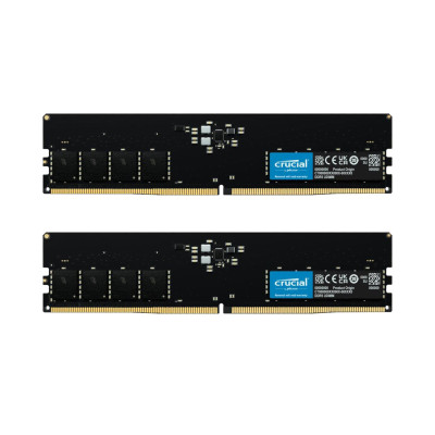 Crucial 64 GB (2x32GB) DDR5 4800 MHz (CT2K32G48C40U5)
