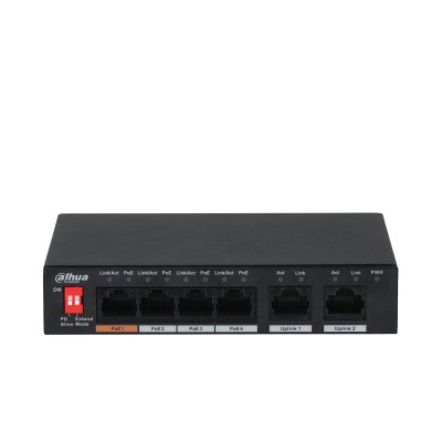 Dahua 6p PFS3006-4ET-60V2