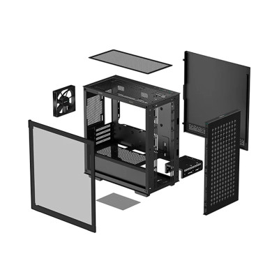 Deepcool CH370 Black (R-CH370-BKNAM1-G-1)