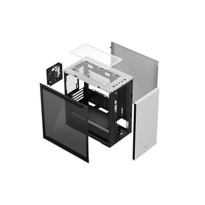 Deepcool MACUBE110 WH (R-MACUBE110-WHNGM1N-G-1)