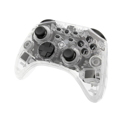 Deltaco Pad wireless transparent RGB Switch/PC/Android