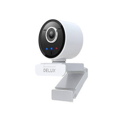 Delux DC07 with tracking and built-in microphone - white