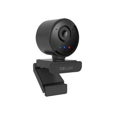 Delux DC07 with tracking and built-in microphone - black