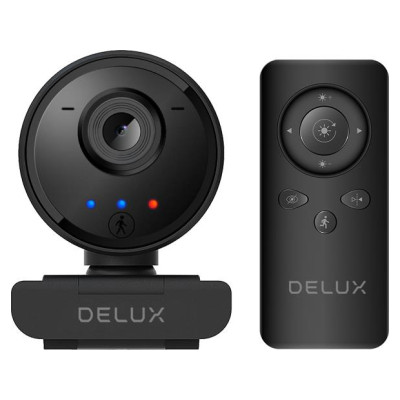 Delux DC07 with tracking and built-in microphone - black