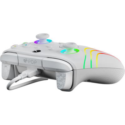 PDP XS Afterglow WAVE wired pad - white (049-024-WH)