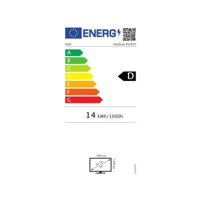 EIZO FlexScan EV2457-WT