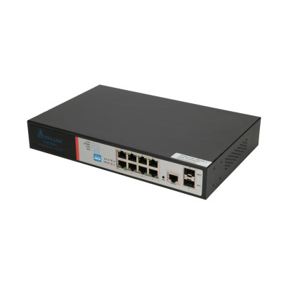 ExtraLink 10p VICTOR (8x10/100/1000Mbit 2xSFP, 8xPoE)