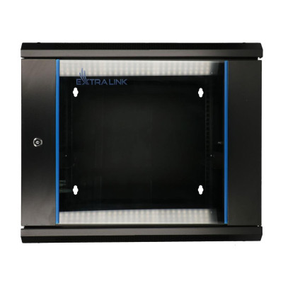 ExtraLink Hanging 19" 12U 600x600mm two-section (black)