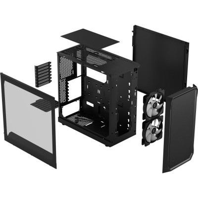 Fractal Design Focus 2 RGB Black (FD-C-FOC2A-03) Fractal Design Focus 2 RGB Black (FD-C-FOC2A-03)