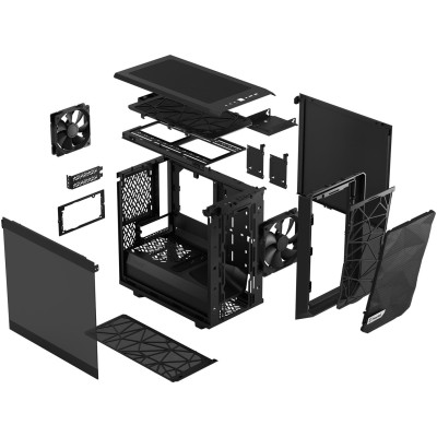 Fractal Design Meshify 2 Nano Black TG (FD-C-MES2N-01)
