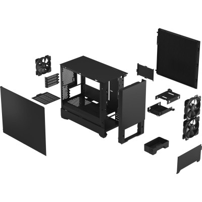 Fractal Design Pop Mini Silent Black Solid (FD-C-POS1M-01)