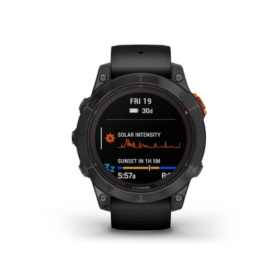 Garmin Fenix 7 Pro Solar Slate Gray w. Black Band (010-02777-00/01)