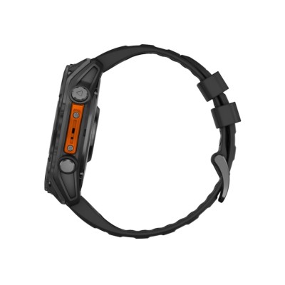 Garmin Fenix 8 51mm AMOLED Slate Gray with Black Silicone Band (010-02905-00)