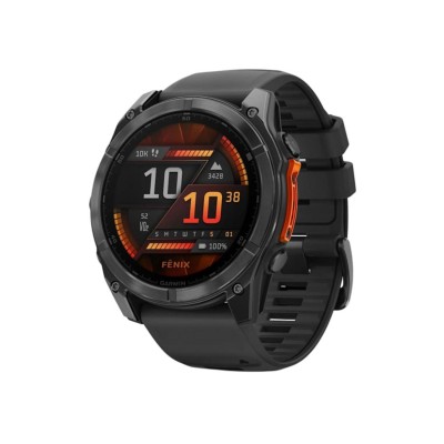 Garmin Fenix 8 51mm AMOLED Slate Gray with Black Silicone Band (010-02905-00)