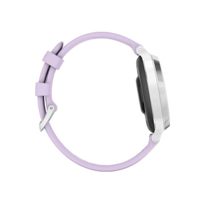 Garmin Lily 2 Active Silver with Purple Jasmine Silicone Band (010-02891-01)