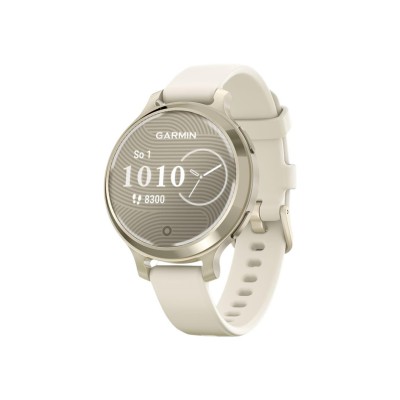 Garmin Lily 2 Active Lunar Gold with Bone Silicone Band (010-02891-00)