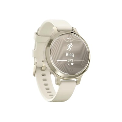 Garmin Lily 2 Active Lunar Gold with Bone Silicone Band (010-02891-00)