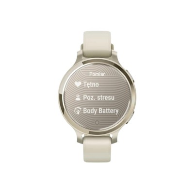 Garmin Lily 2 Active Lunar Gold with Bone Silicone Band (010-02891-00)