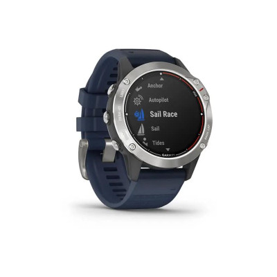 Garmin quatix 6 Gray with Captain Blue Band (010-02158-90/010-02158-91)