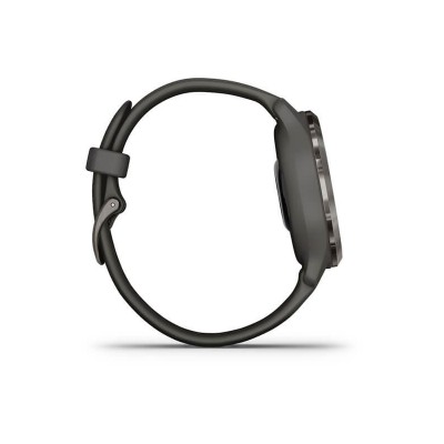 Garmin Venu 2S Slate Bezel with Graphite Case and Silicone Band (010-02429-10/00)