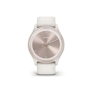 Garmin Vivomove Sport Ivory Case and S. Band w. P. Gold Accents (010-02566-01)