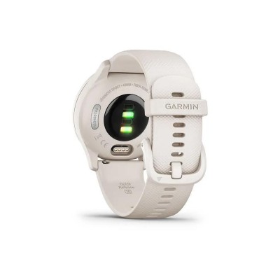 Garmin Vivomove Sport Ivory Case and S. Band w. P. Gold Accents (010-02566-01)