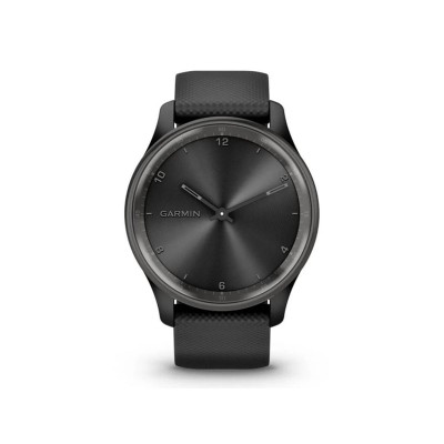 Garmin Vivomove Trend Slate S. Steel Bezel with Black Case and S. Band (010-02665-00)
