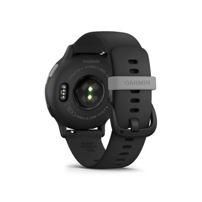 Garmin vivoactive 5 Slate Aluminum Bezel with Black Case and Silicone Band (010-02862-10/50)