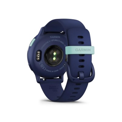 Garmin vivoactive 5 Metallic Navy Aluminum Bezel with Navy Case and Silicone Band (010-02862-12/52)