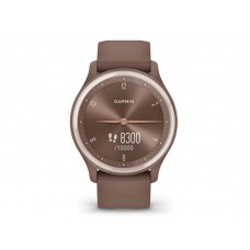 Garmin Vivomove Sport Cocoa Case and S. Band w. P. Gold Accents (010-02566-02)