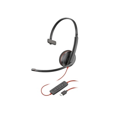 POLY BlackWire C3210 USB-C HS Mono Black (8X214AA)